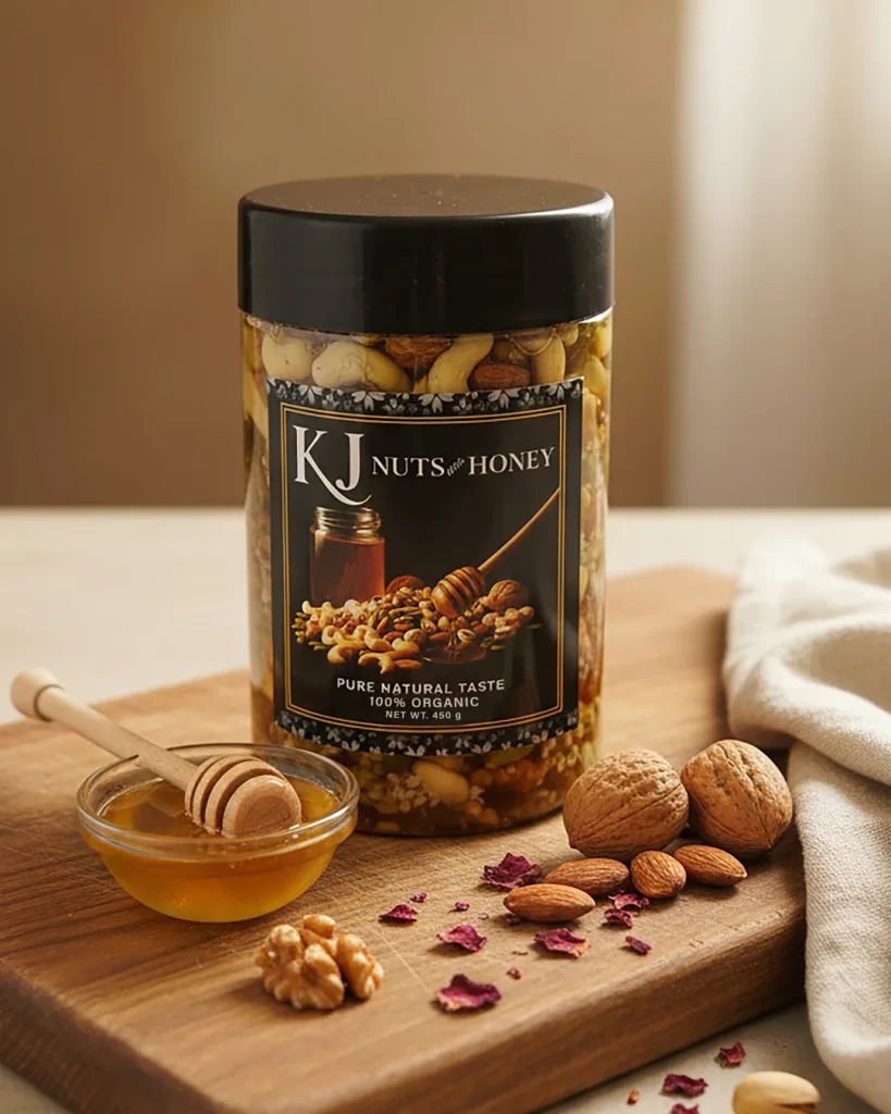 Premium Honey with Nuts